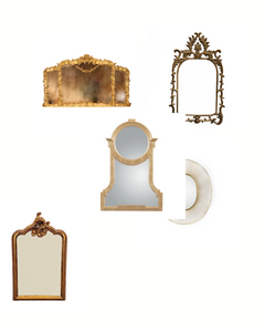 Gold Leaf Finish Mirror