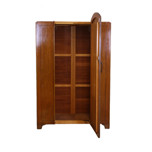 Vintage Armoire In Walnut Finish