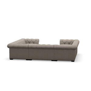 Customizable Chstrfield Sectional Sofa (LAF Corner Sofa / Armless Love Seat / RAF Corner Sofa) 41"D