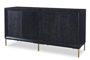 Customizable Details II Four Door Low Credenza