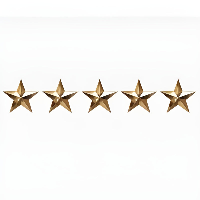 Image indicating a customer's Gold 5-Star rating