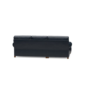 Customizable Leatherstone Sectional Sofa (RAF Love Seat / LAF Chaise) 40"D