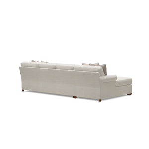 Customizable Cornerstone Sectional Sofa (LAF Chaise / RAF Sofa) 38"D