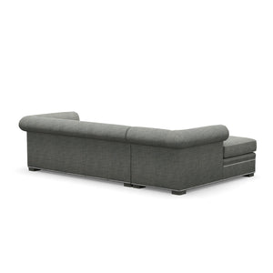 Customizable Chstrfield Sectional Sofa (LAF Chaise / RAF Sofa) 41"D