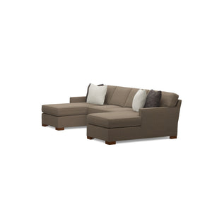 Customizable Cornerstone Sectional Sofa (LAF Chaise / Armless Love Seat / RAF Chaise) 40"D