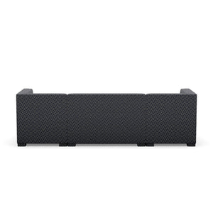 Customizable Chstrfield Sectional Sofa (LAF Chaise / Armless Love Seat / RAF Chaise) 38"D
