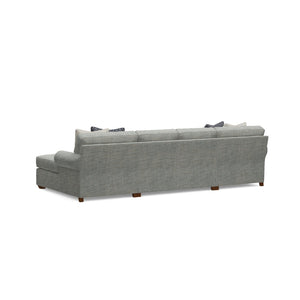 Customizable Cornerstone Sectional Sofa (LAF Chaise / Armless Love Seat / RAF Chaise) 38"D