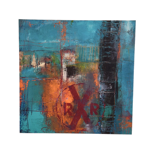 By The Tracks 2 on Canvas Wall Art/ Painting