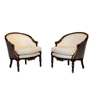 India Silk Upholstered Chair