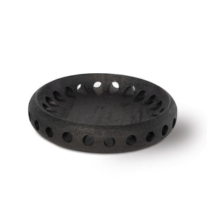 Black Wooden Bowl