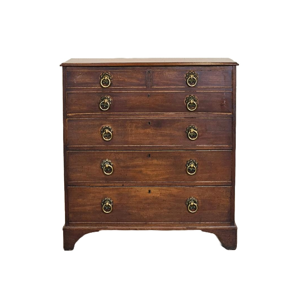 Mahogany Chest With Butlers Desk – Kennedy Galleries