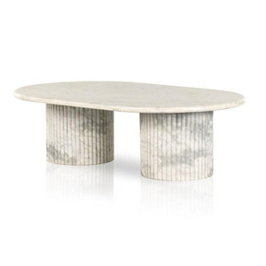 Polished Marble Coffee Table