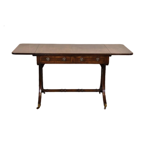 Mahogany 2 Drawer Console Table