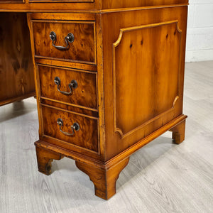 Desk In Yew Wood