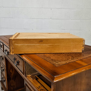 Desk In Yew Wood