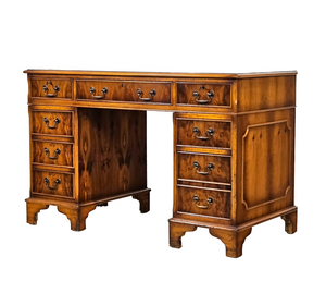 Desk In Yew Wood