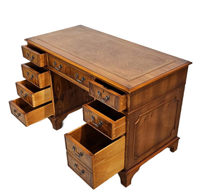 Desk In Yew Wood