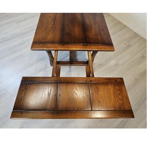 Traditional Vintage Oak Dining Suite English