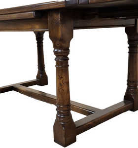 Traditional Vintage Oak Dining Suite English