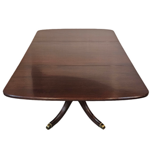 Gibbard Solid Dark Mahogany Dining Table