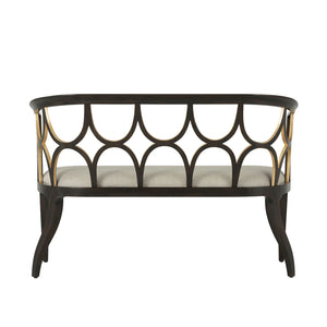 Ebonized Settee