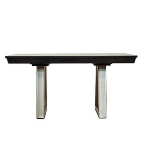 Belmont Double Metal Pedestal Dining Table