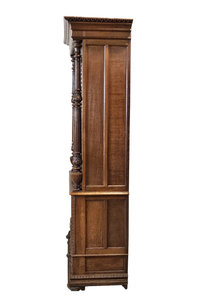 Henry II Armoire and Oak Cabinet