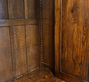 Henry II Armoire and Oak Cabinet