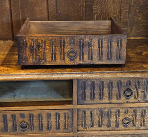 Henry II Armoire and Oak Cabinet