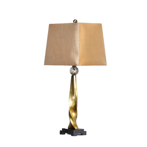 Brass Twist Lamp