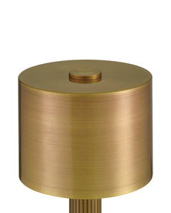 Brass Cordless Lamp
