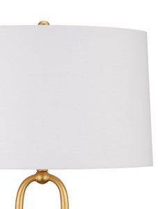Glossary Floor Lamp in Wrought Iron and Marble