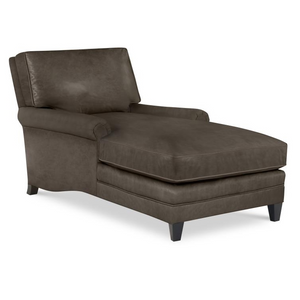Customizable Essex Leather Chaise