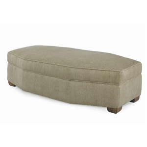 Customizable Cornerstone Wedge Ottoman