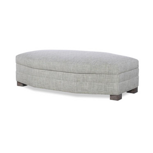 Customizable Cornerstone Wedge Storage Ottoman
