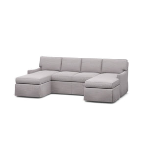 Customizable Essex Sectional Sofa (LAF Chaise / Armless Loveseat / RAF Chaise)