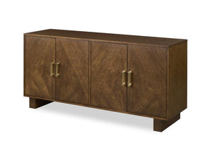 Customizable Details I Four Door Low Credenza