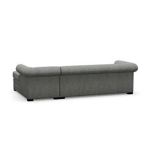 Customizable Chstrfield Sectional Sofa (LAF Sofa / RAF Chaise) 38"D