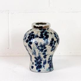Small Blue & White Vase